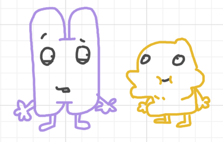 A panel from What's The Point, episode five of the Board Boards object show by Furretwalk/WalkingFurret.